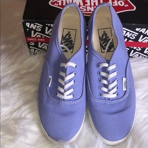 SOLD Vans Authentic Jacaranda / True White Low Top
